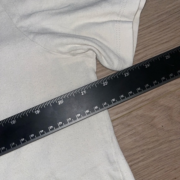 Saint Laurent Rive Gauche Ivory T-Shirt - Picture 4 of 6